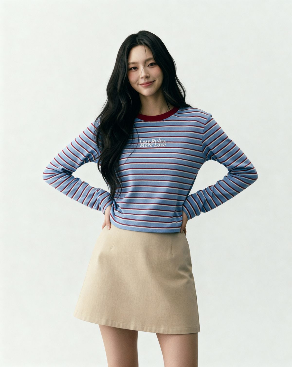 르아르베이(LEAREVEY) SLEEVE CHERRY / BLUE