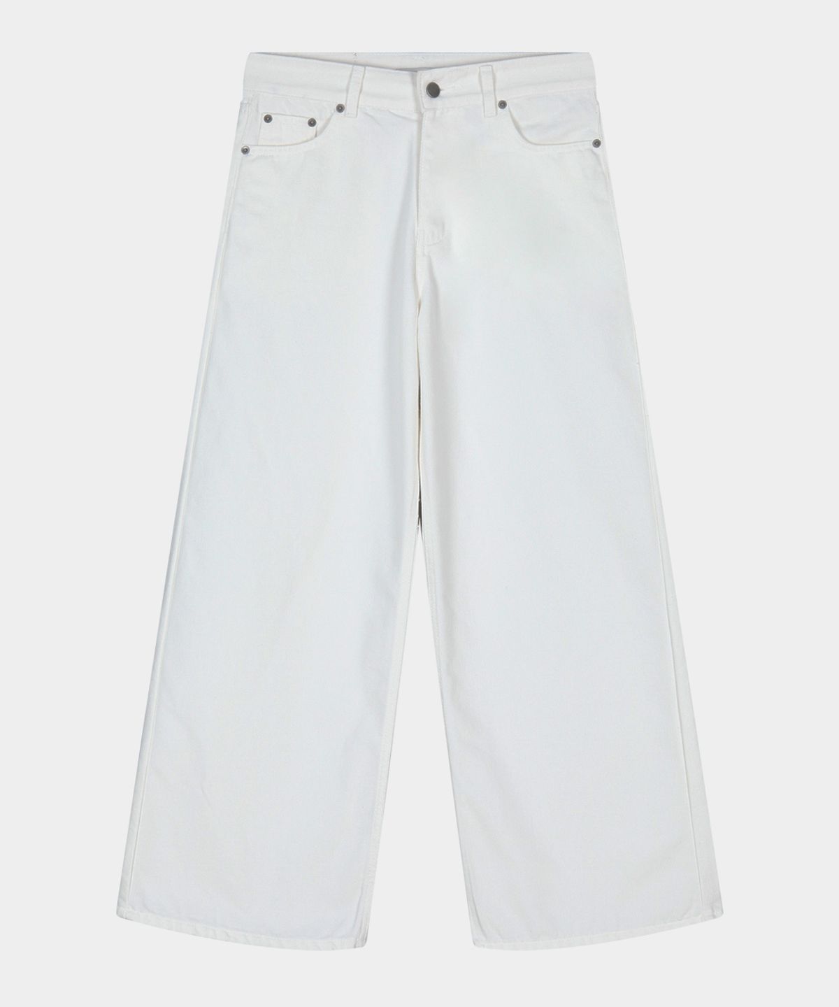 키시닝(KISYNING) Studded Cotton Pants (White)