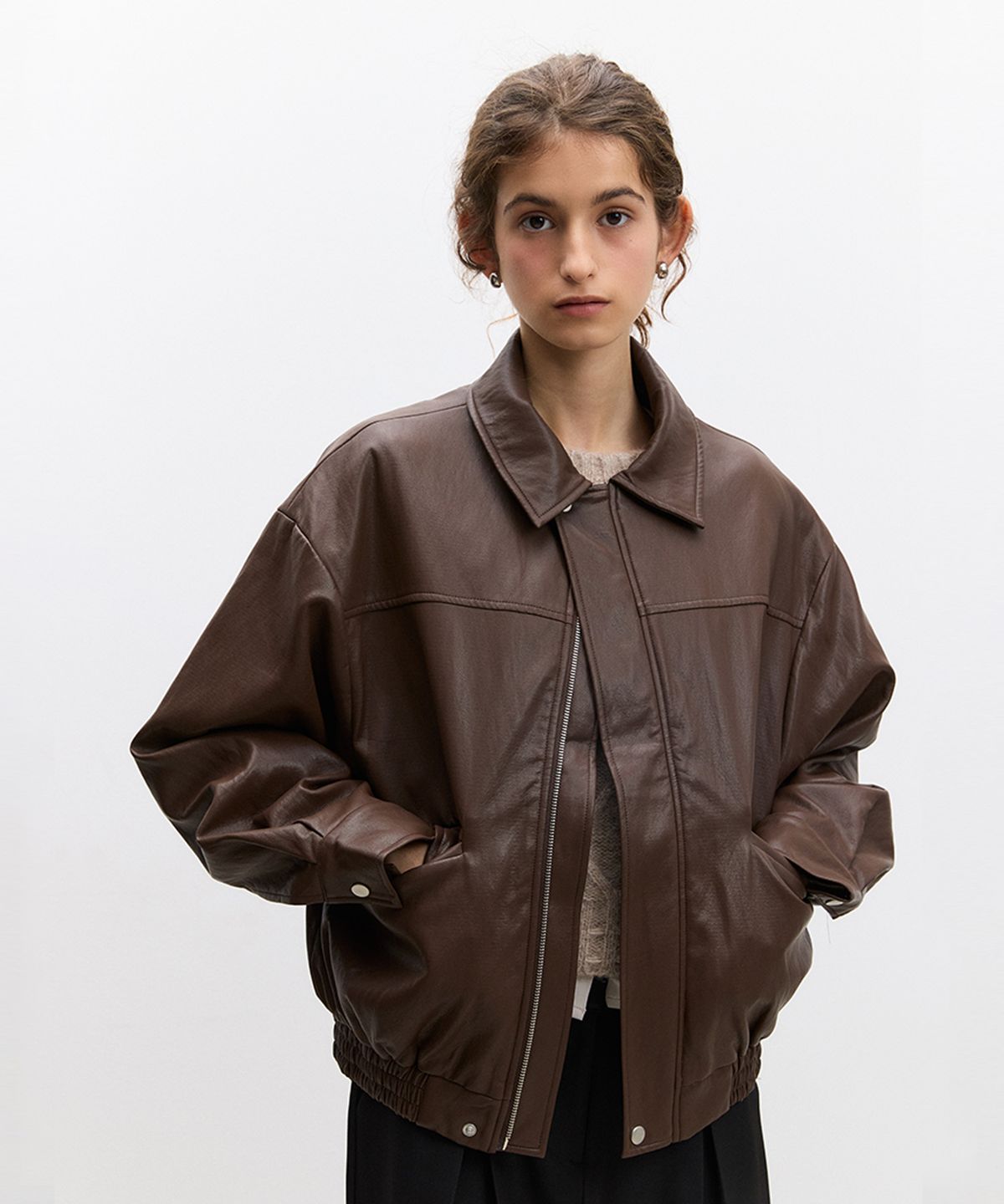 리리수(LILISU) Parker Jacket / Brown