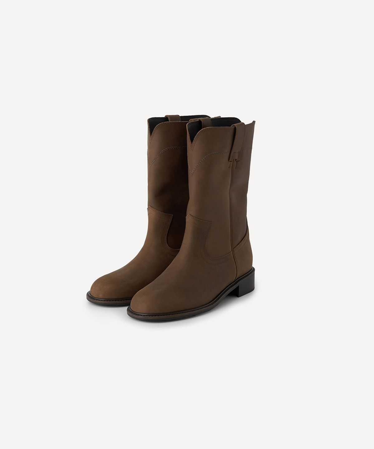 호와스(HOWUS) WEDNES HALF BOOTS (CHOCO)