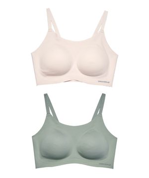 [2PACK] 소프트 나일론모달 패드일체형 스트랩 브라