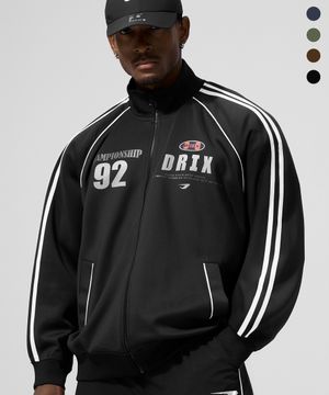 트랙 라인 집업 저지 자켓_4color