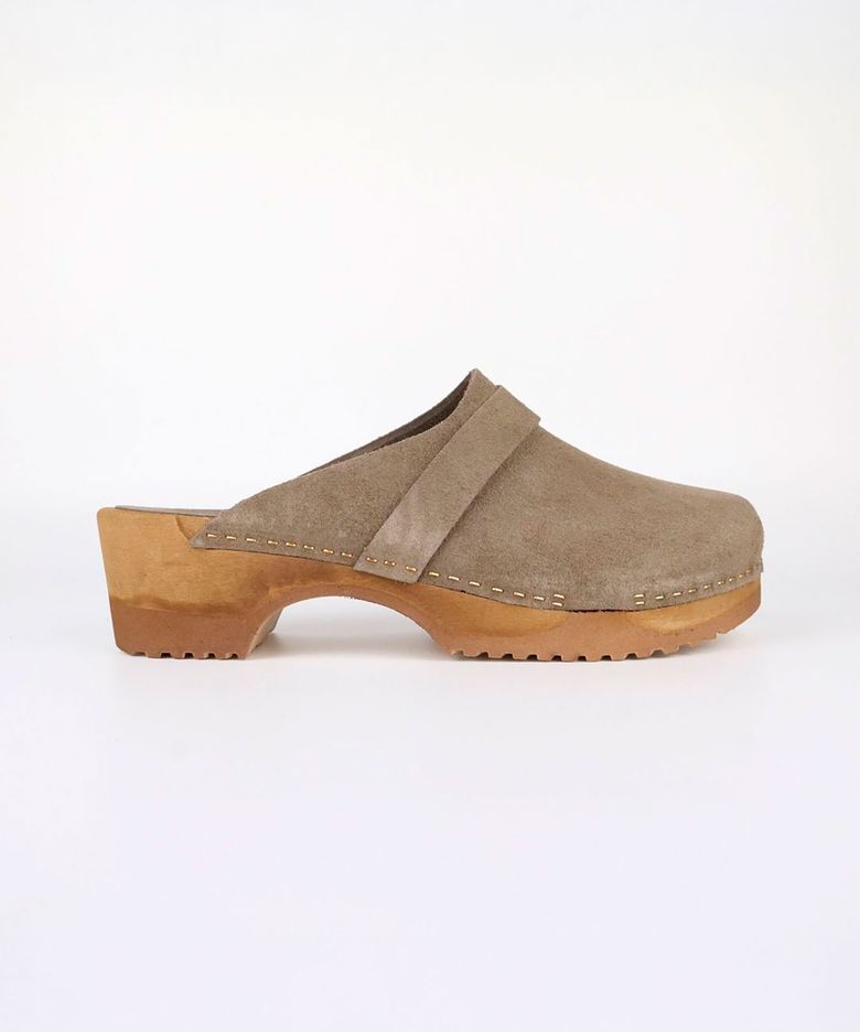 내추럴 라이닝 클로그 뮬_TAUPE(3cm) BOSW25WSLI004TAU