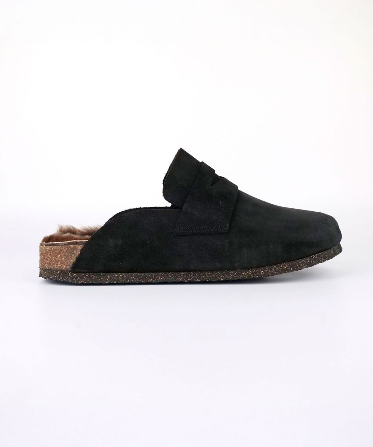 보사보(BOSABO) 클래식 퍼 클로그 뮬_BLACK/LEOPARD(3cm) BOSW25WSLI010BLK