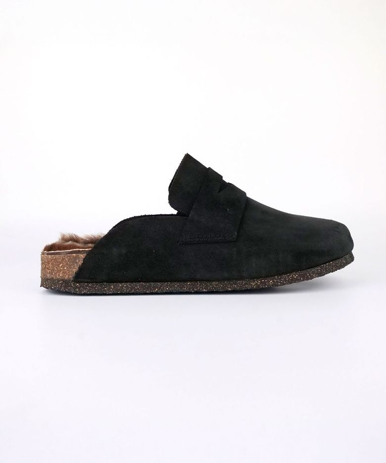 클래식 퍼 클로그 뮬_BLACK/LEOPARD(3cm) BOSW25WSLI010BLK