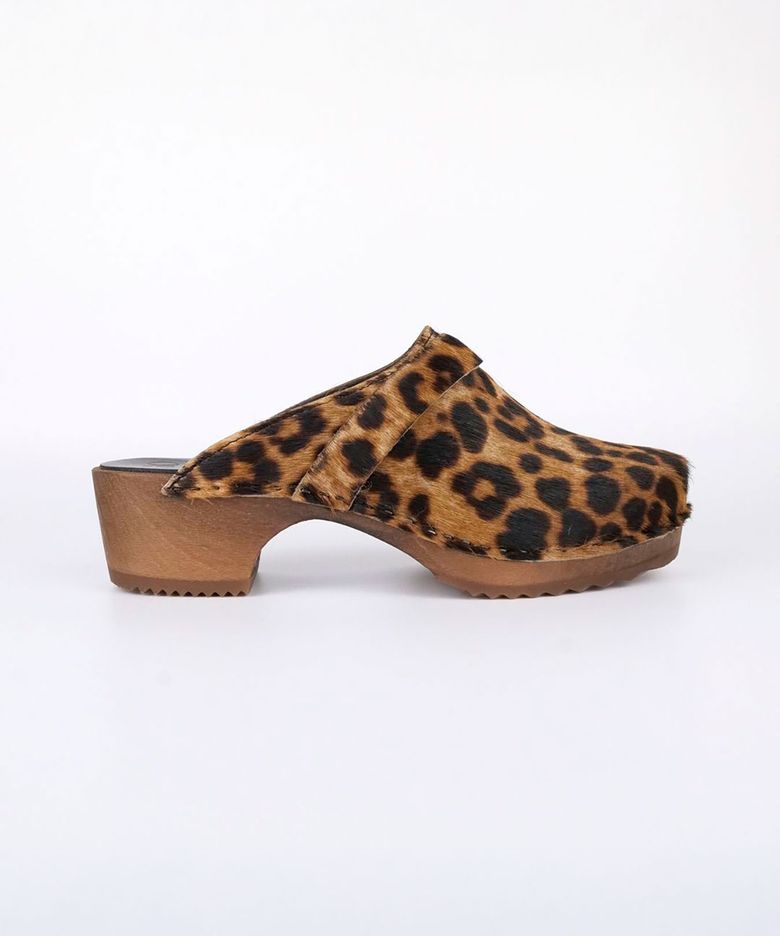 청키 레오파드 클로그 뮬_LEOPARD(5cm) BOSW25WSLI001LEO