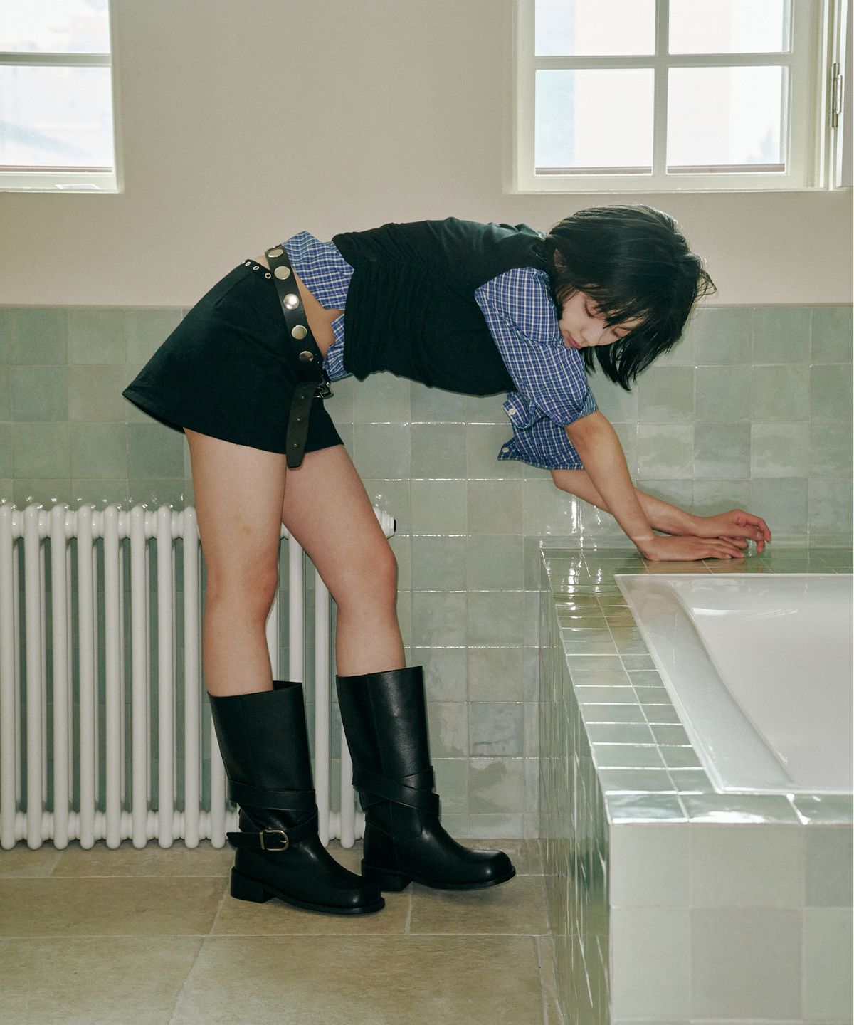 바이아덜스(BYOTHERS) Polyin boots
