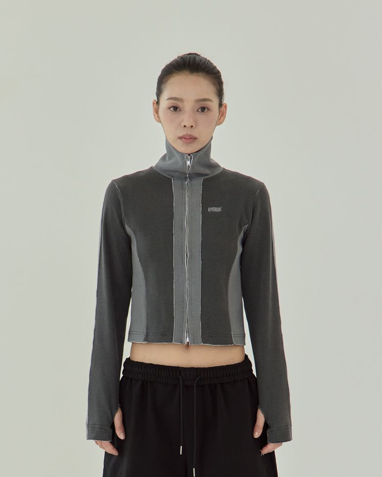 Track Zip-up (Dark Grey) / 25FWTS003CH