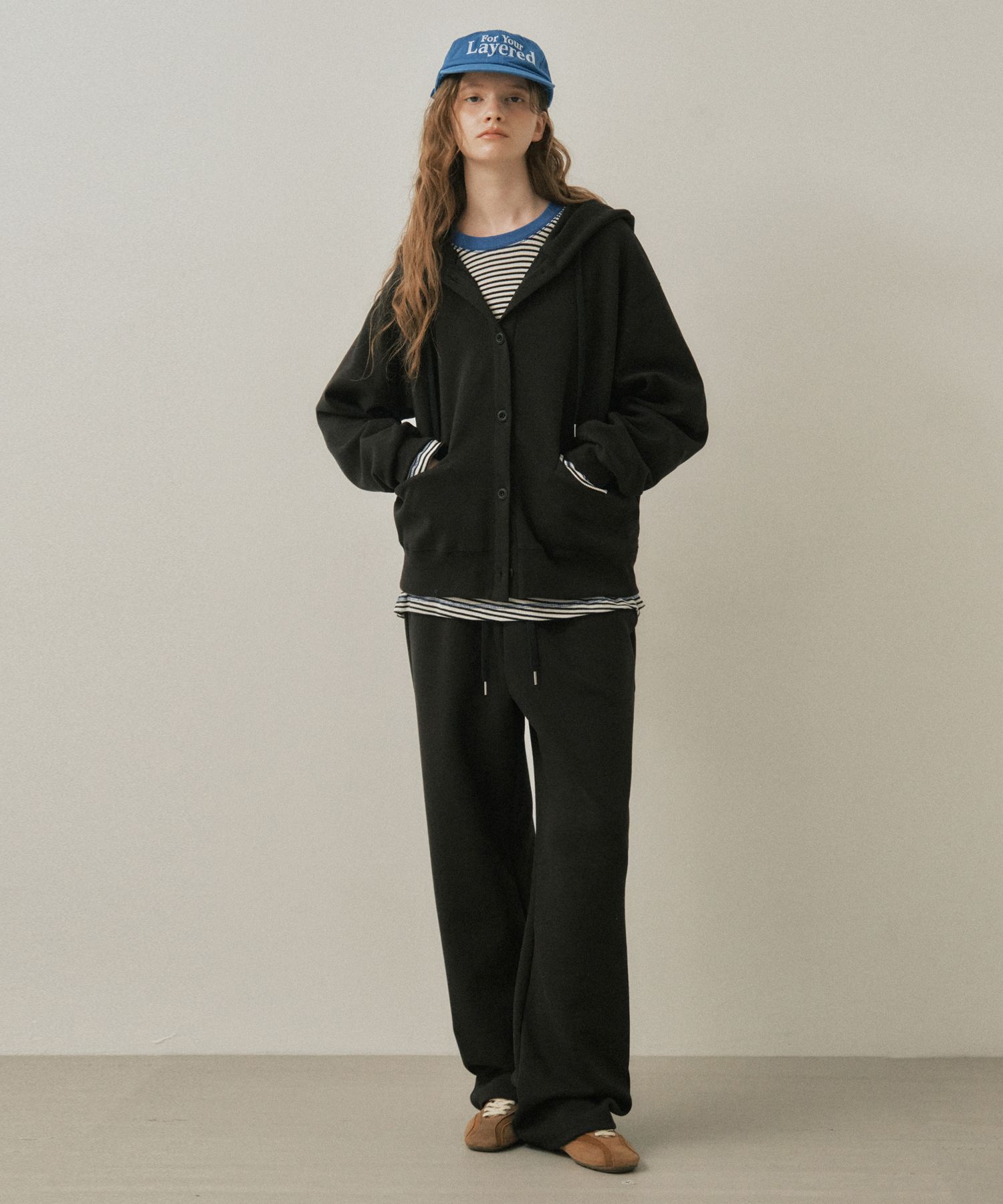 Sunday Slow Sweatpants_BLACK (W25-PT26)
