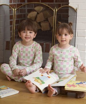 [2SET] 소프킨 피피 긴팔 키즈 실내복 세트