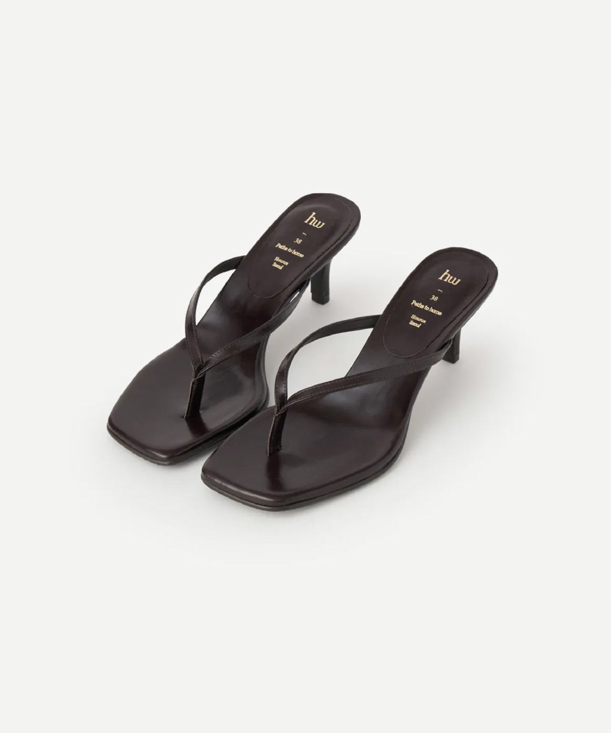 호와스(HOWUS) ELOA FLIP-FLOPS HEEL (BLOOD)