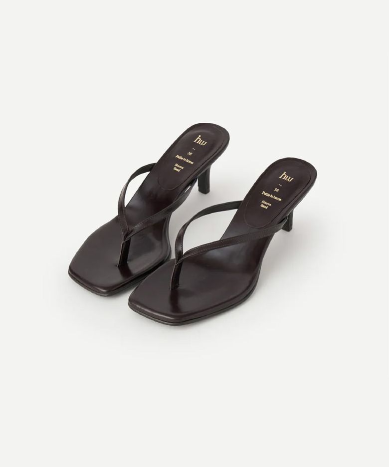 ELOA FLIP-FLOPS HEEL (BLOOD)
