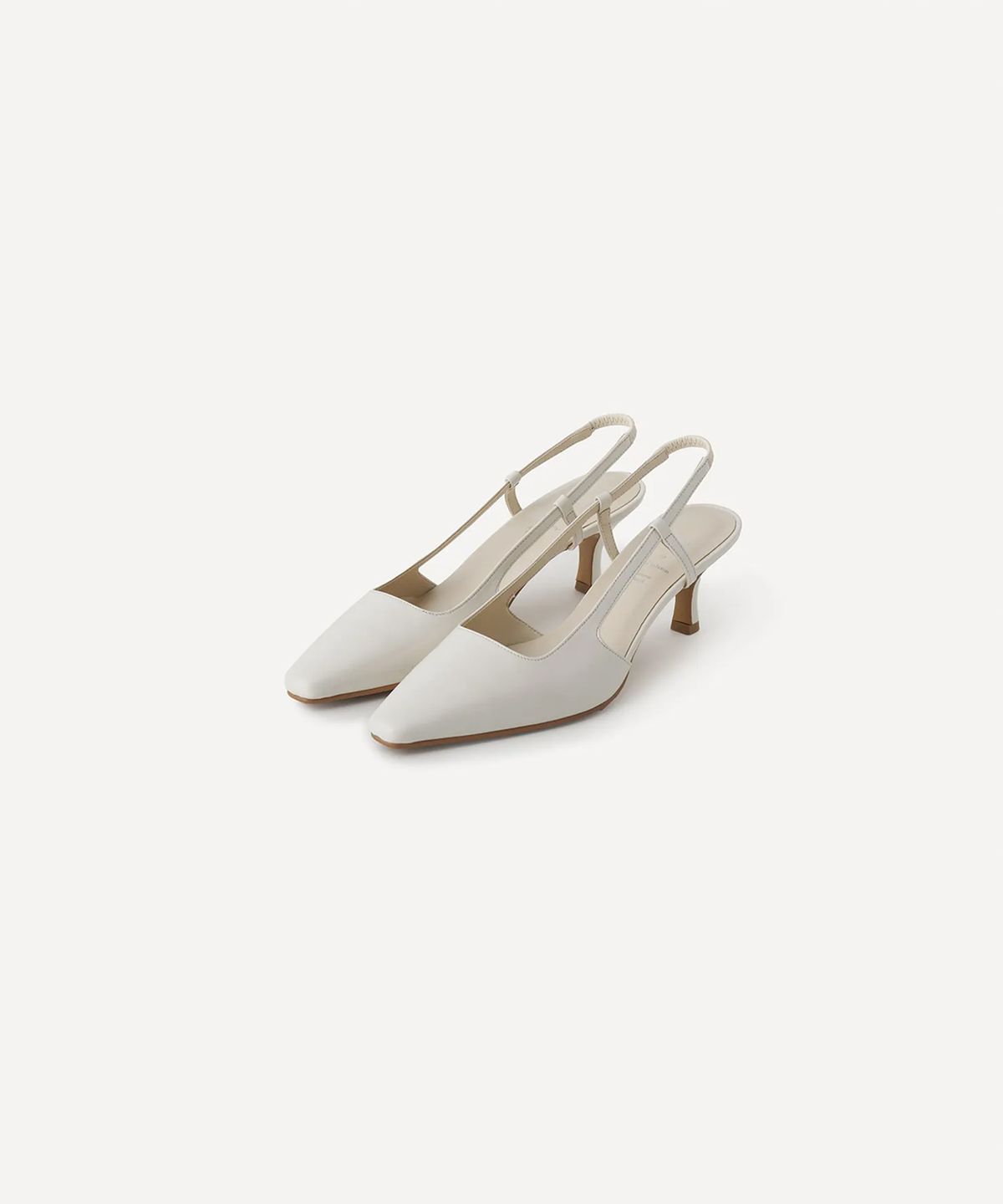 호와스(HOWUS) OFF SLINGBACK (IVORY)