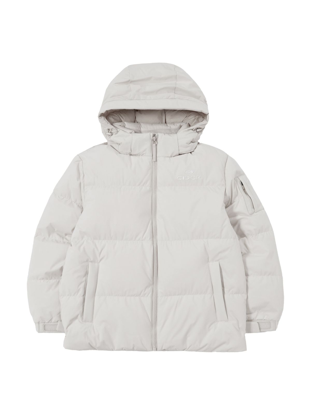 아이더(EIDER) STELOL Z (스테롤 Z) 키즈 UNI 푸퍼 다운 자켓 _Grayish BEIGE