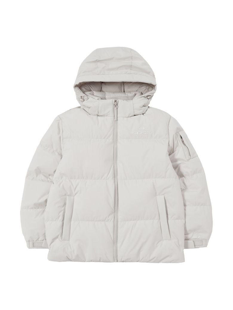 STELOL Z (스테롤 Z) 키즈 UNI 푸퍼 다운 자켓 _Grayish BEIGE