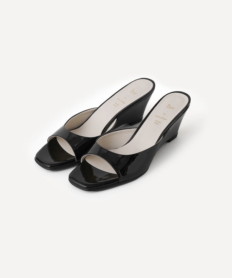 RAKE MULE (BLACK PATENT)