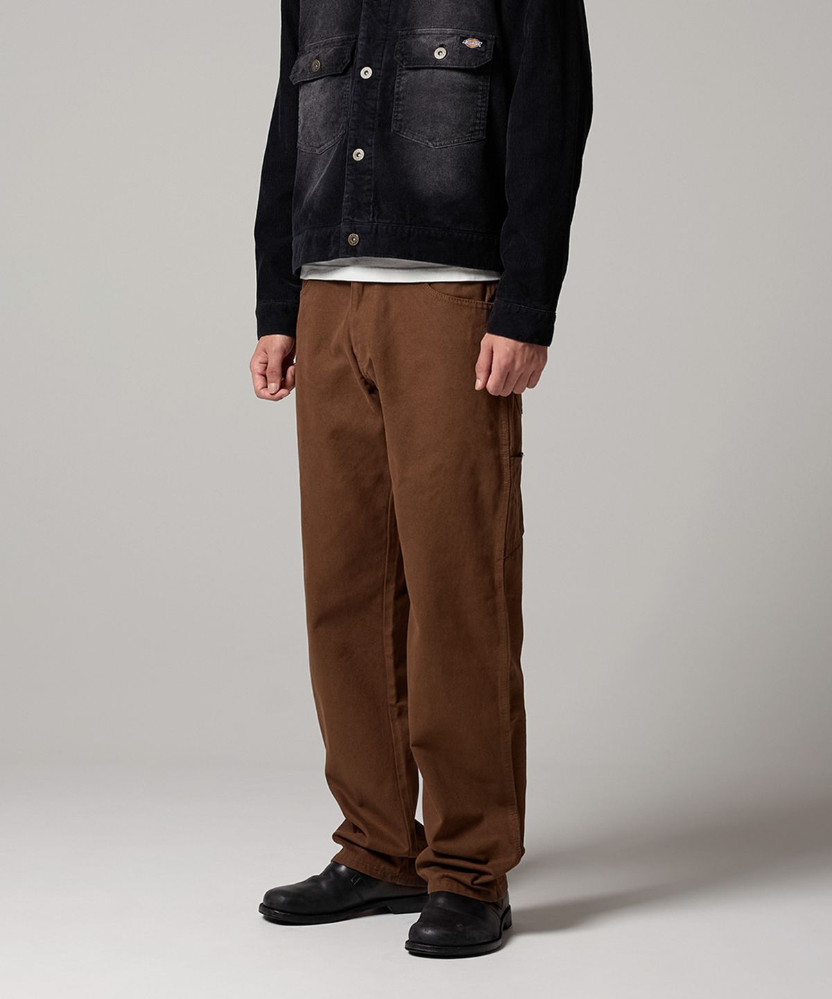디키즈(DICKIES) 샌디드 덕 유틸리티 팬츠 Timber