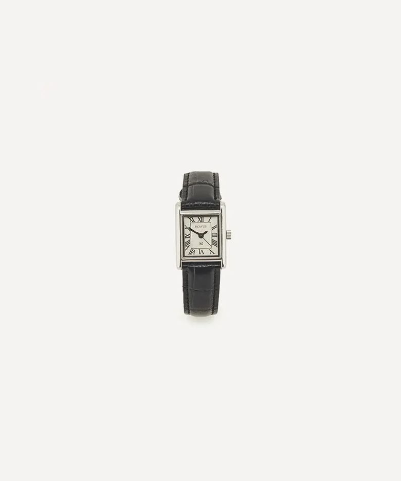 SQUARE CLASSIC WATCH (BLACK)