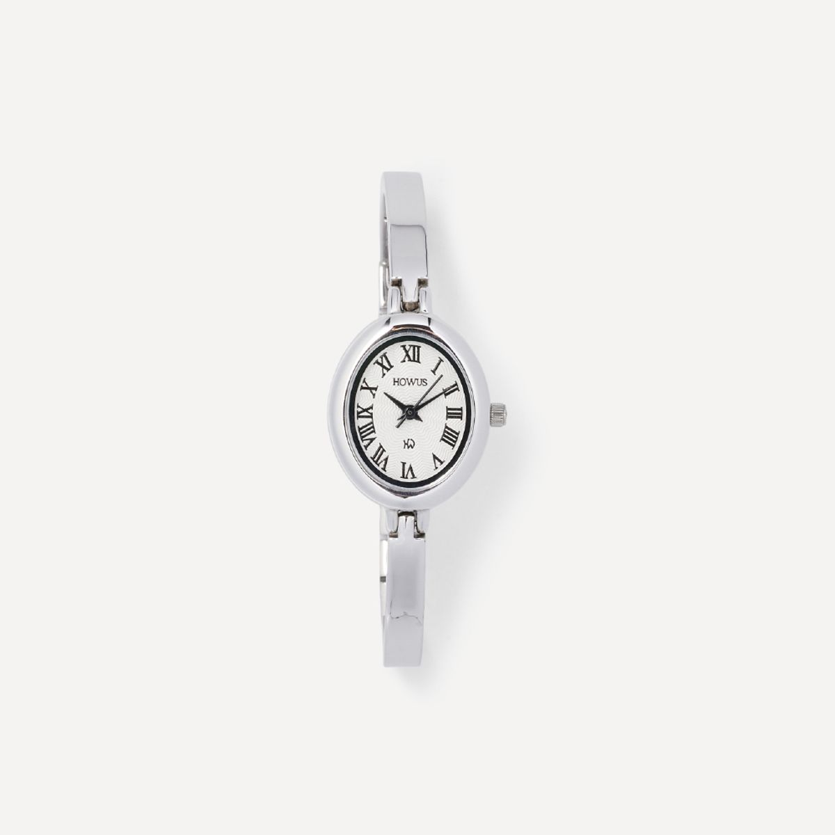 호와스(HOWUS) CLASSIC ELLIPSE BANGLE WATCH (SILVER)