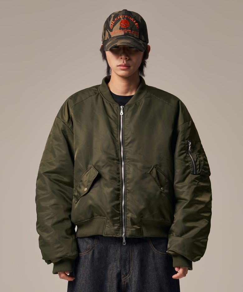 Plane Shirring Ma-1 Khaki