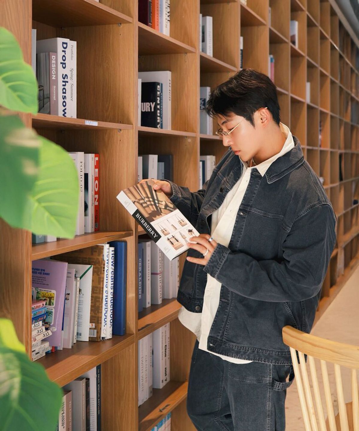 시프트지(SHIFT.G) Mallet Denim Trucker Jacket  Grey