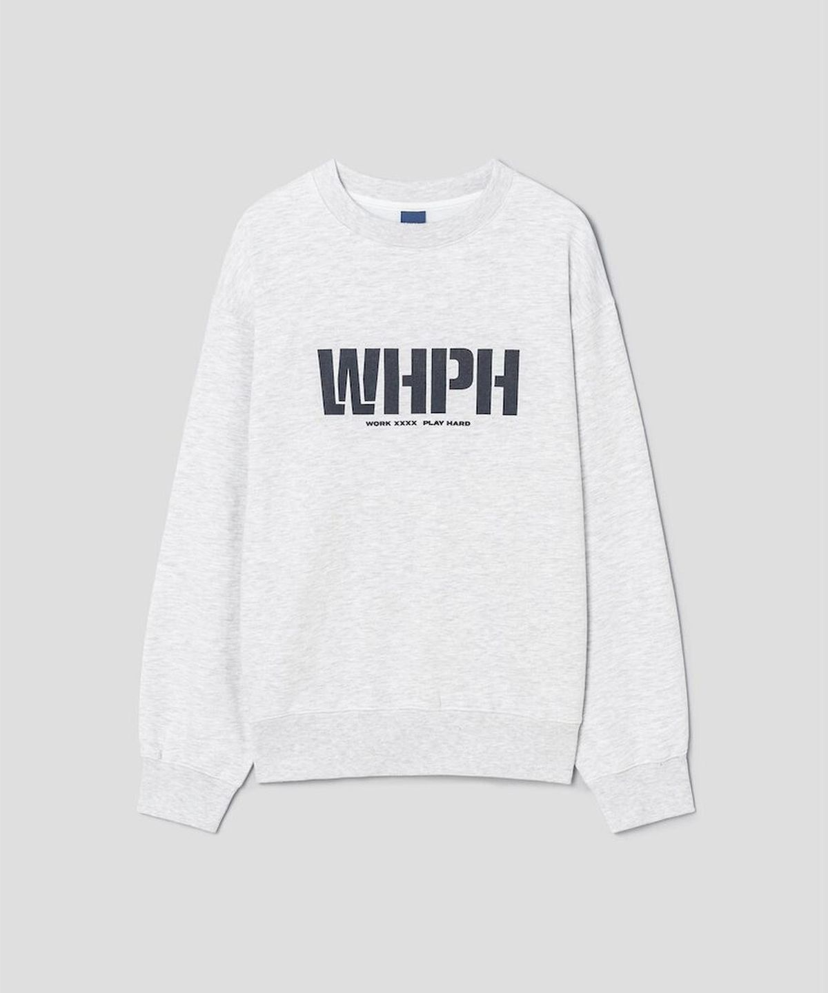 시프트지(SHIFT.G) WHPH Logo Sweatshirt  Light Grey