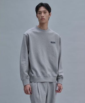 WHPH Overfit Sweatshirt  Grey