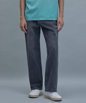 WHPH Wide Denim Pants  Ash