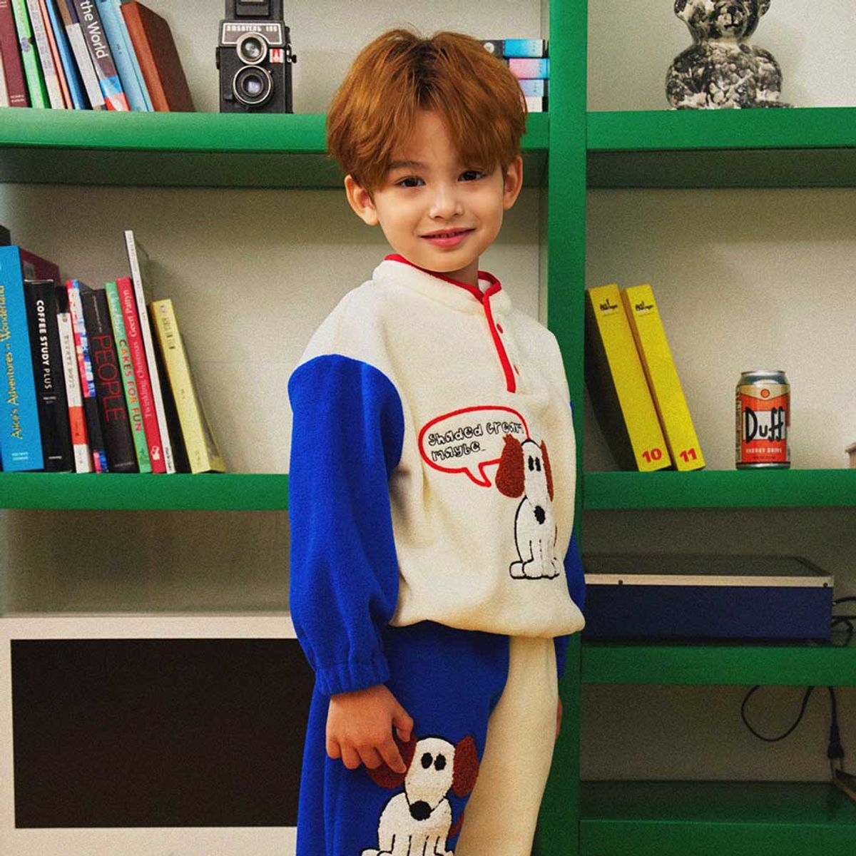 미니도우(MINIDOU) 미니도우 닥스퍼피 플리스 상하복