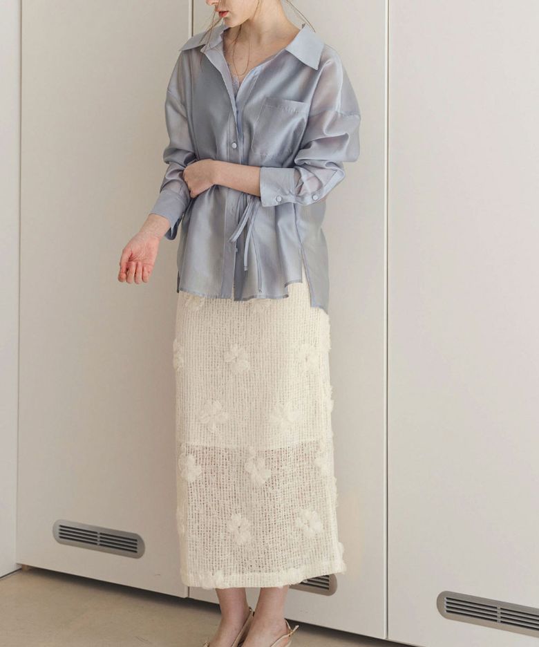 Fleur knit skirt