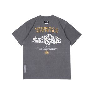 BT24DG 서펀트 스탠다드 핏 티셔츠 Dark grey