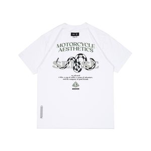 BT24WH 서펀트 스탠다드 핏 티셔츠 White