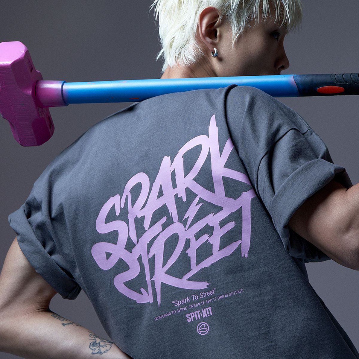 스핏싯(SPITXIT) SPARK TO STREETS 반팔 티셔츠 5color