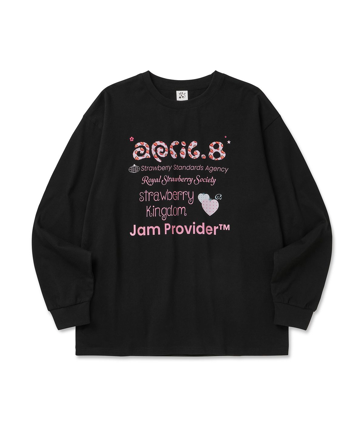 에노시(ENOSI) APR8 Strawberry Graphics L/S Tee [2Color]