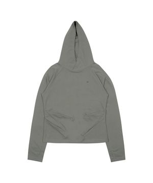 TCM hooded raglan long sleeve (grey)