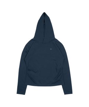 TCM hooded raglan long sleeve (blue)