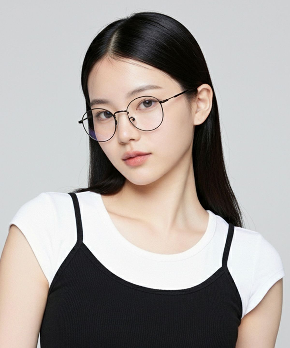 르네 하우윈(RENE HAUYNE) Vert 블랙 안경 DR2401N