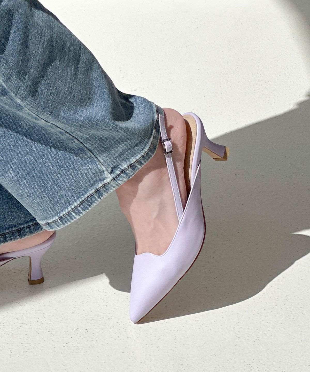 우디레(UDIRE) Fata_Slingback_Lavender(UFB1PB10LV)