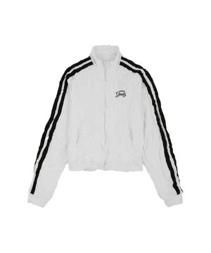 CRINKLE TRACK JACKET [WHITE]