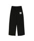 CRYSTAL BAGGY SWEAT PANTS [BLACK]