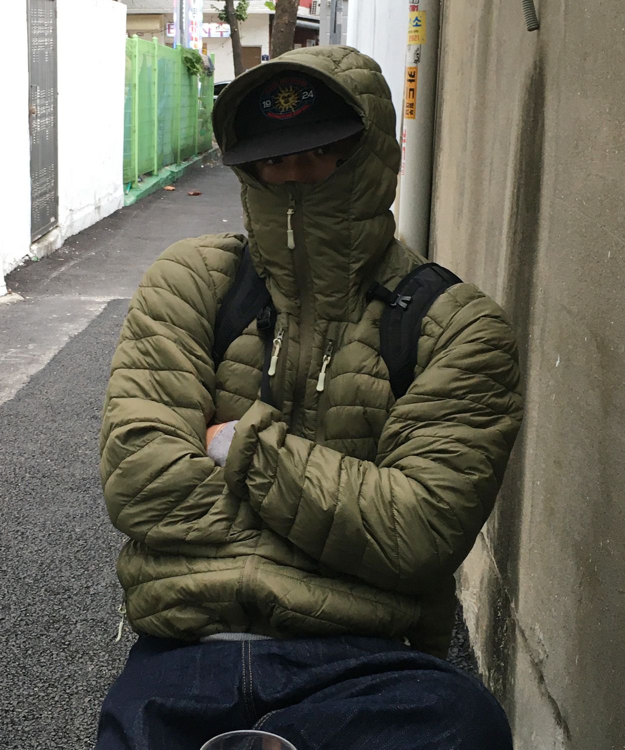 MUSINSA公式 | LEIRE エッセンシャルフードパーカライトダウン