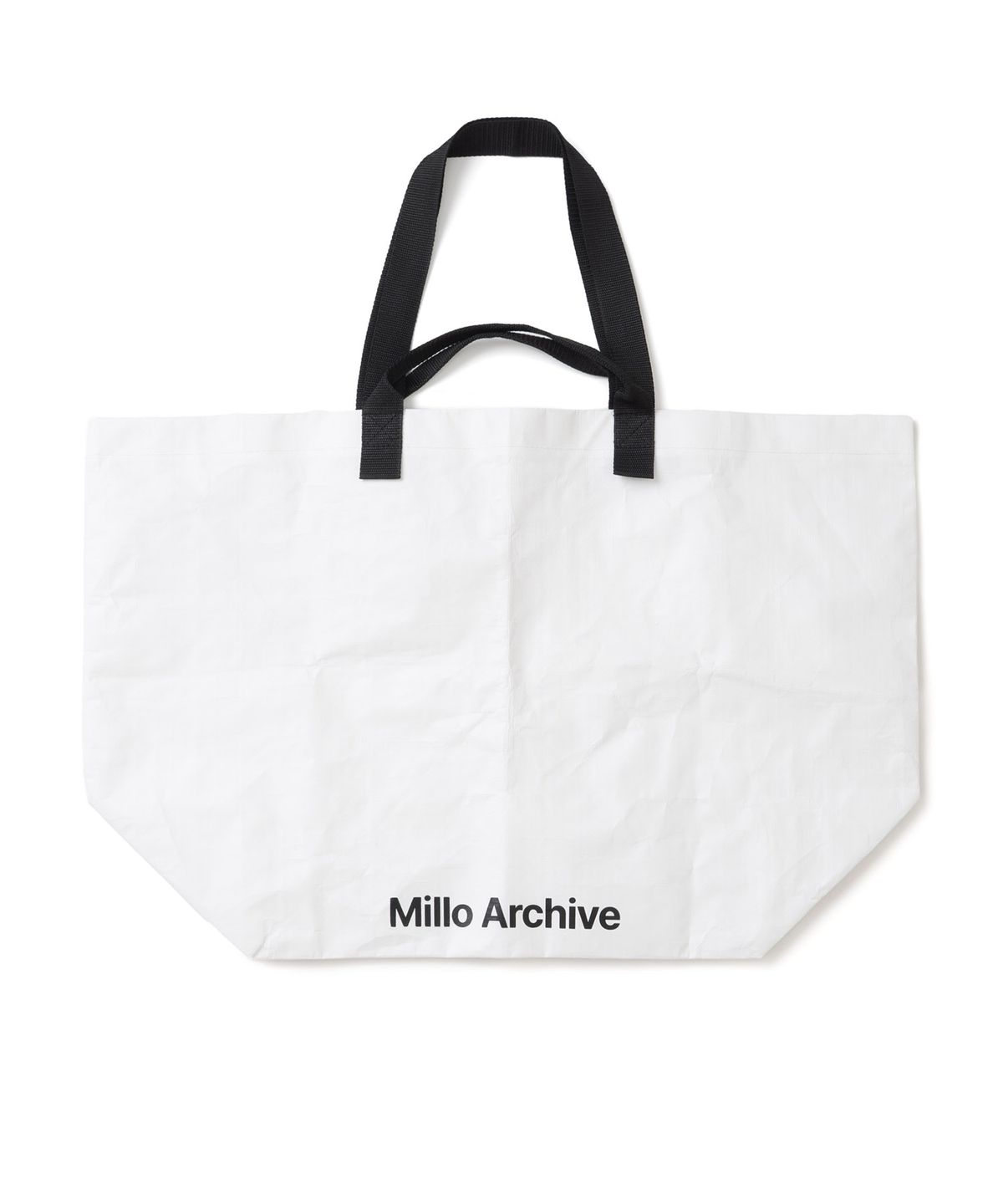 밀로 아카이브(MILLO ARCHIVE) 아이콘 타포린 백 [화이트]