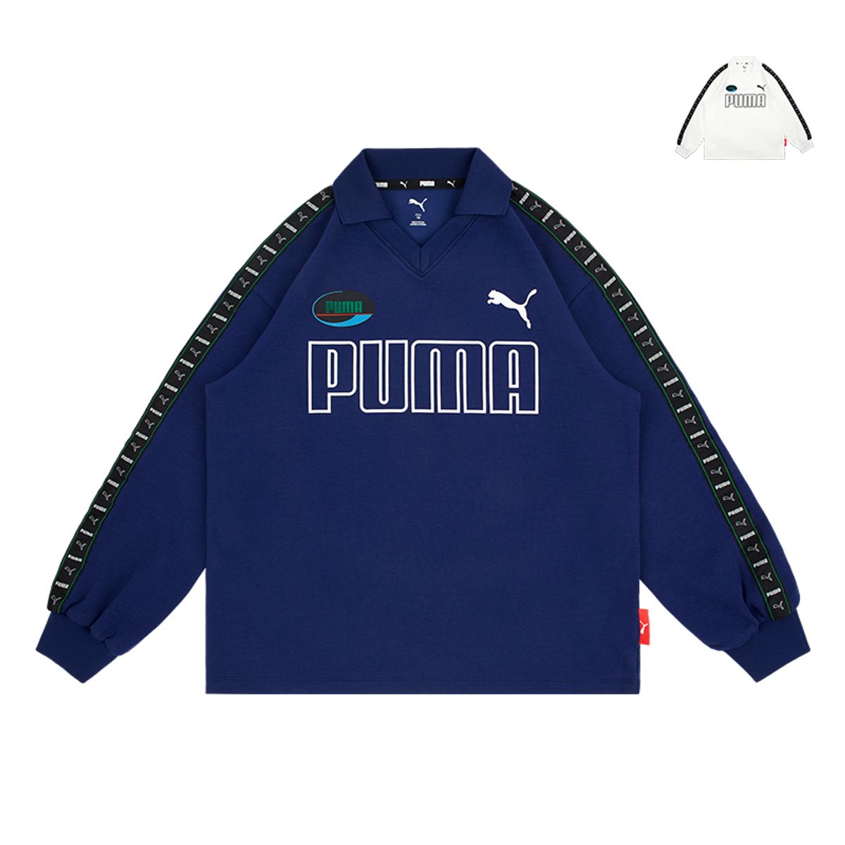푸마 키즈(PUMA KIDS) 스포츠 카라 티셔츠_PK51TC301