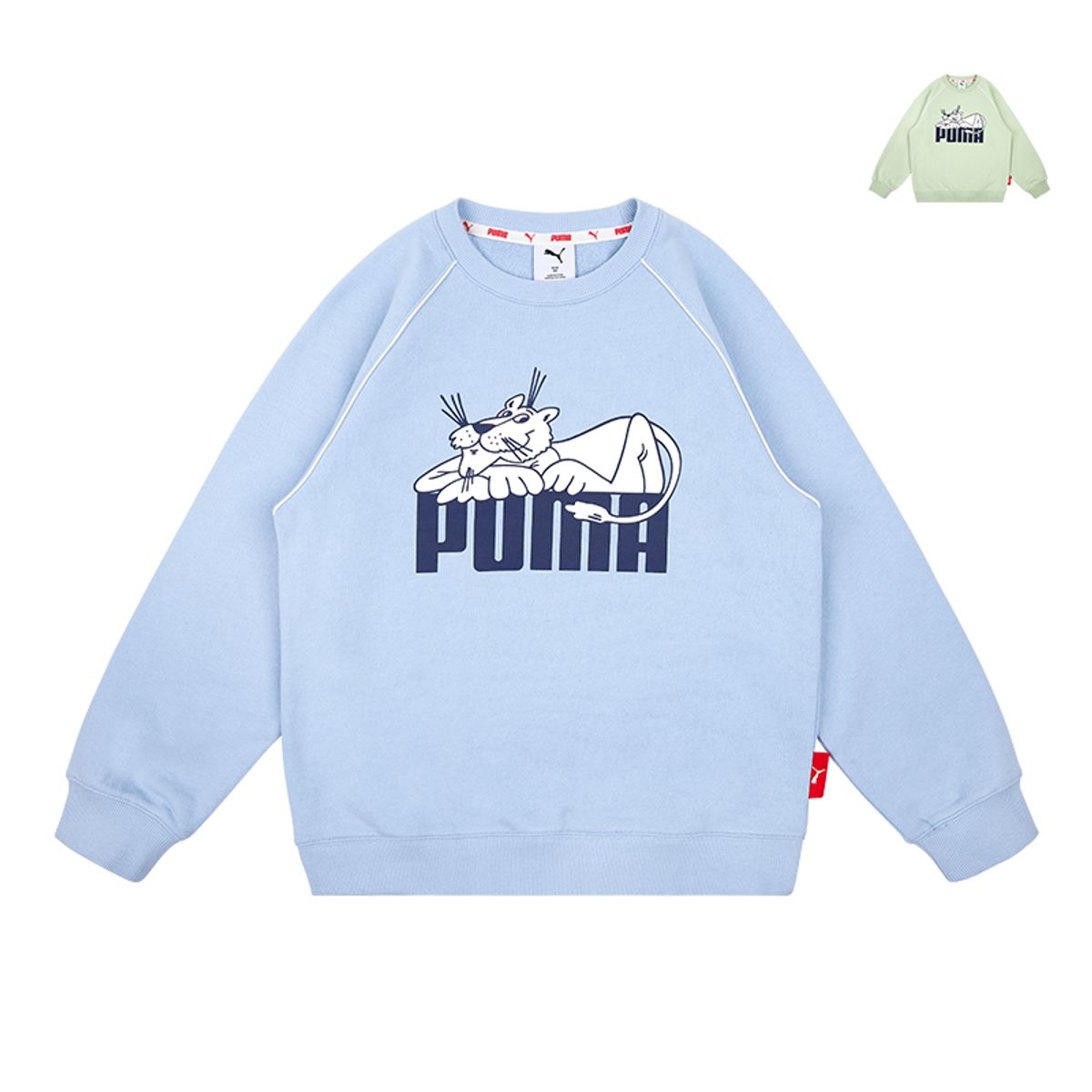 푸마 키즈(PUMA KIDS) 수퍼푸마 맨투맨_PK53MR304