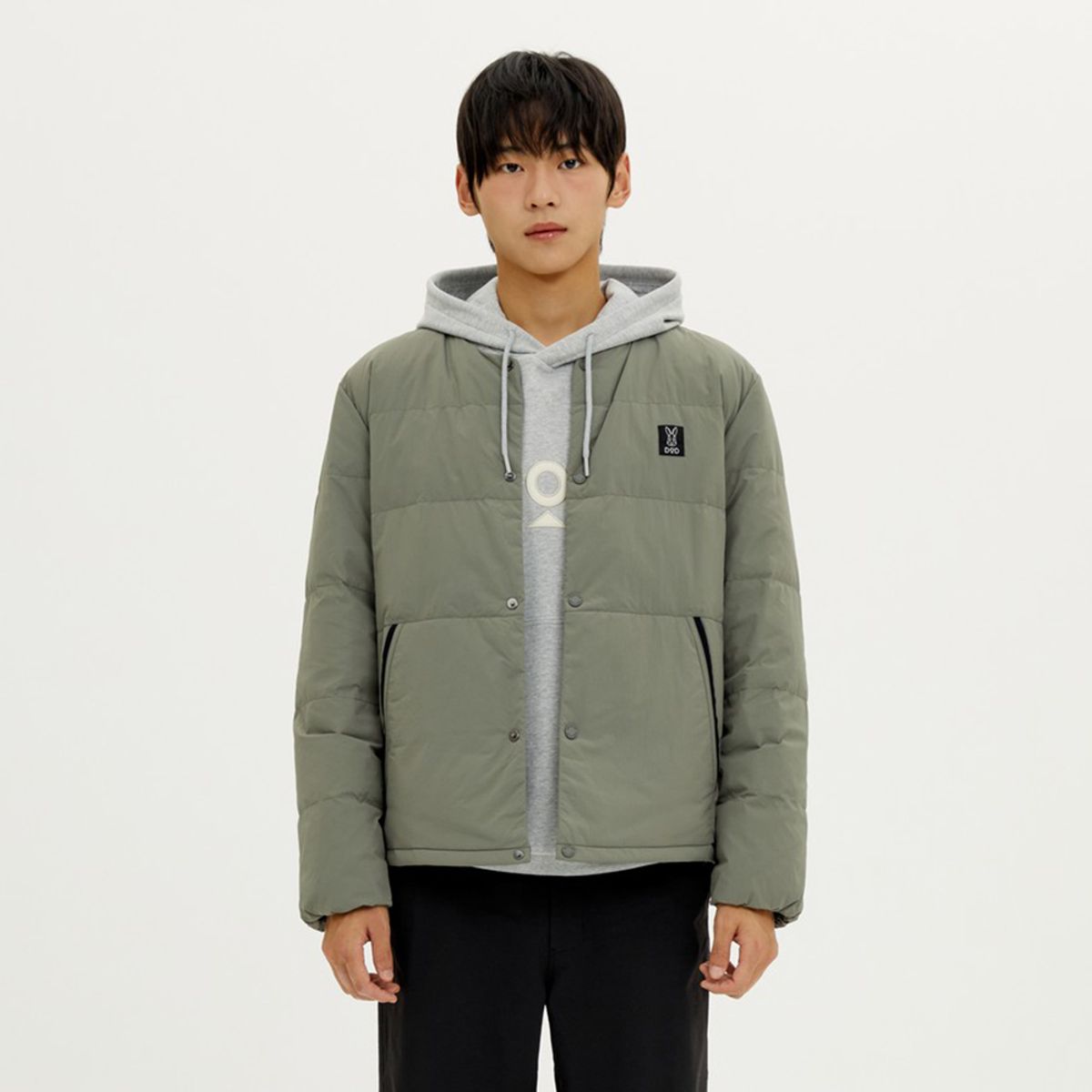 디오디(DOD) 코나 라이트 D7 다운 자켓(L.CHARCOAL GREY)