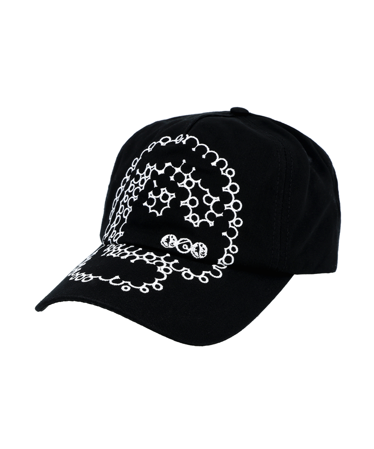 더왈드(THEWARLD) AAS LOGO BASEBALL CAP BLACK