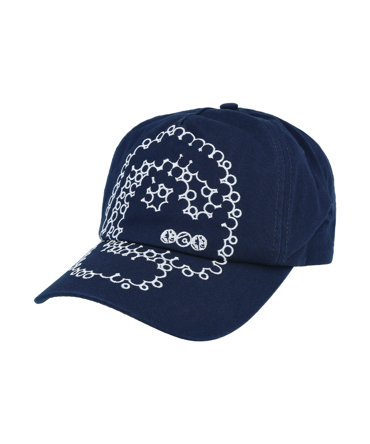 더왈드(THEWARLD) AAS LOGO BASEBALL CAP NAVY
