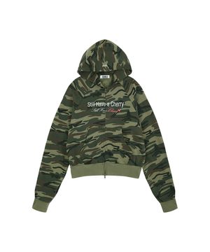 HORNY CAMO ZIP HOODIE [CAMO]
