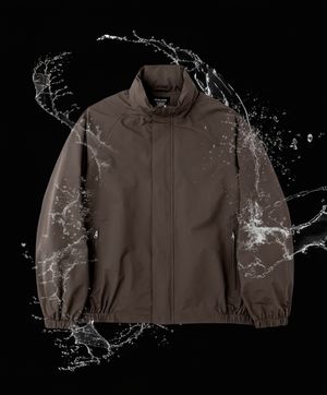 워터푸르프 윈드 라이트 파카 자켓 브라운