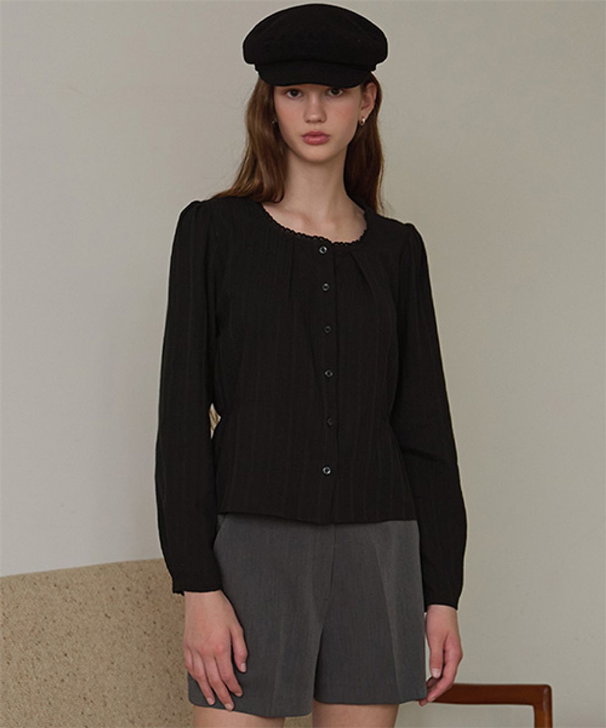 디애니(THE ANY) Windy Lace Blouse